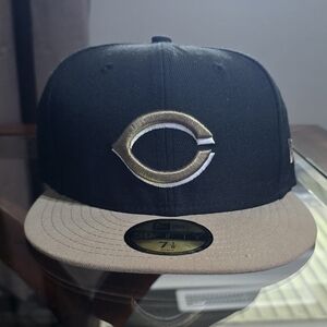 New Era Black and Tan Cap